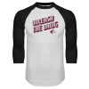 Thumbnail image for  White/Black Raglan Baseball T Shirt