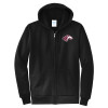 Thumbnail image for  Extended Black Fleece Full Zip Hoodie