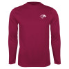 Thumbnail image for  Maroon Performance Long Sleeve Shirt