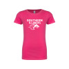 Thumbnail image for  Next Level Girls Fuchsia Fashion Fit T Shirt