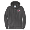 Thumbnail image for  Extended Charcoal Fleece Full Zip Hoodie