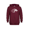 Thumbnail image for  Youth Maroon Fleece Hoodie