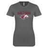 Thumbnail image for  Next Level Womens Charcoal Boyfriend Tee