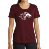 Thumbnail image for  Womens Maroon Performance Short Sleeve Tee