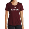 Thumbnail image for  Womens Maroon Performance Short Sleeve Tee
