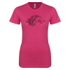 Thumbnail image for  Next Level Womens Fuchsia Boyfriend Tee