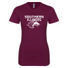 Thumbnail image for  Next Level Womens Maroon Boyfriend Tee