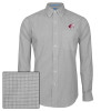 Thumbnail image for  Charcoal Plaid Long Sleeve Button Down