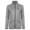 Thumbnail image for  Womens Grey Heather Fleece Jacket