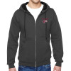 Thumbnail image for  Charcoal Fleece Full Zip Hoodie
