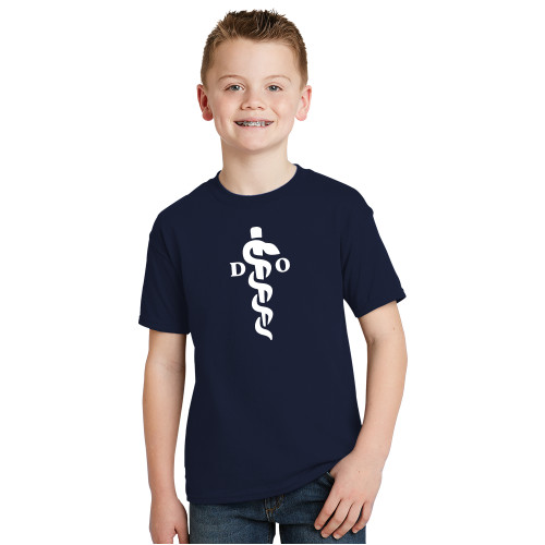  Youth Navy T Shirt - Medical Logo
