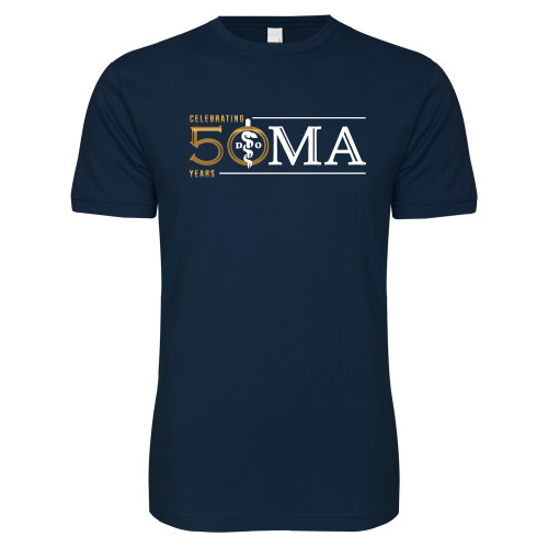  Next Level Navy SoftStyle T Shirt - 50 Years Edition.