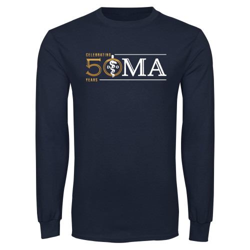  Navy Long Sleeve T-Shirt - 50 Years Edition.