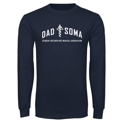  Navy Long Sleeve T-Shirt - Arch Dad SOMA