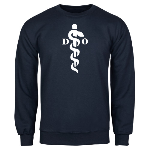  Navy Fleece Crew - Medical Logo