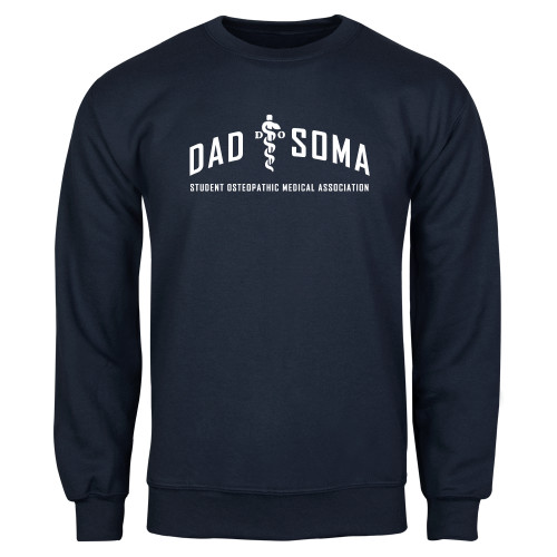  Navy Fleece Crew - Arch Dad SOMA