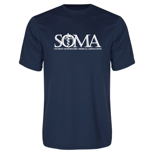  Navy Performance Tee - Primary Mark
