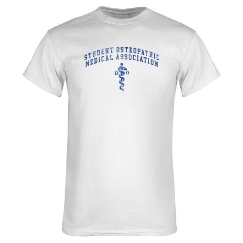 White T Shirt - Distressed Arch.