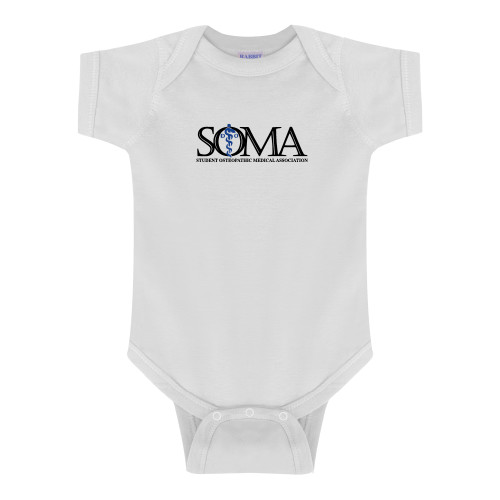  White Infant Onesie - Primary Mark