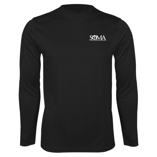 Main Image for  Black Performance Long Sleeve Shirt