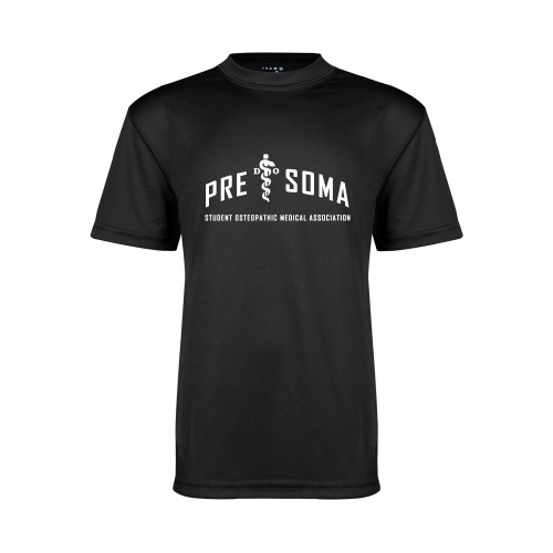  Youth Performance Black Tee - Arch Pre SOMA