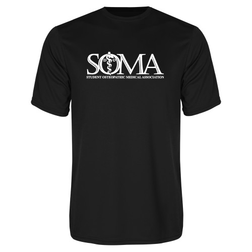  Black Performance Tee - Primary Mark