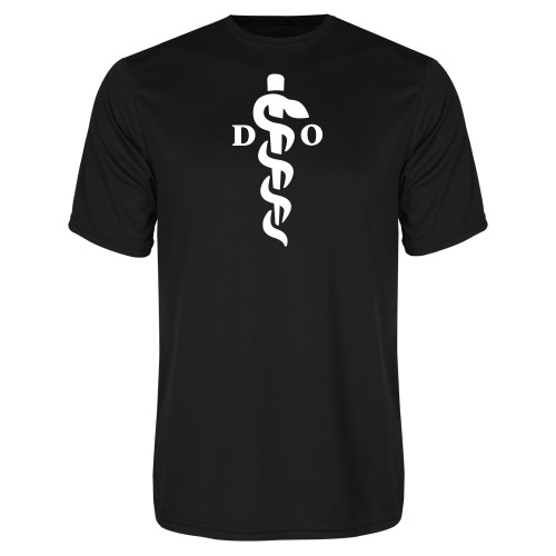  Black Performance Tee - Medical Logo