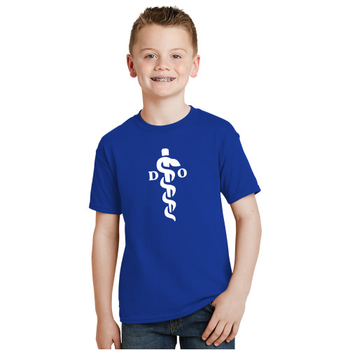  Youth Royal T Shirt - Medical Logo