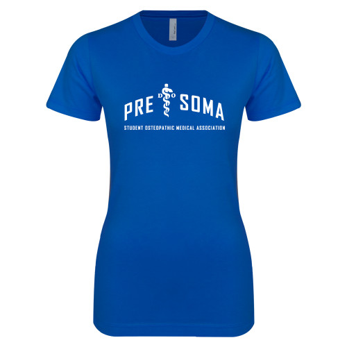  Next Level Womens Royal Boyfriend Tee - Arch Pre SOMA