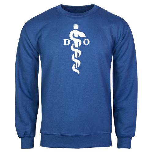  Royal Fleece Crew - Medical Logo