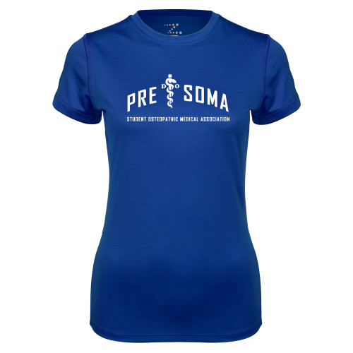  Womens Royal Performance Tee - Arch Pre SOMA