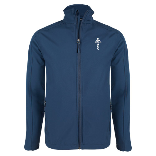  Navy Softshell Jacket - Medical Logo