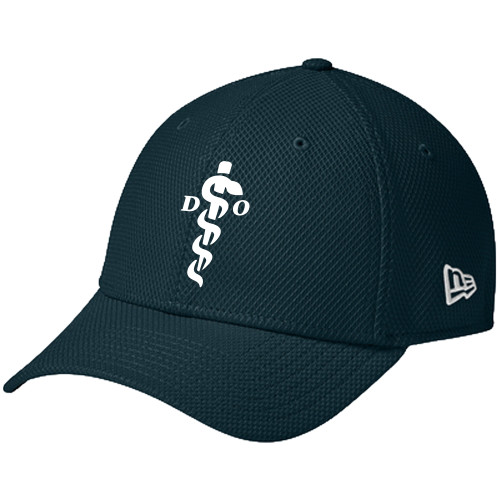  New Era Navy Diamond Era 39Thirty Stretch Fit Hat - Medical Logo