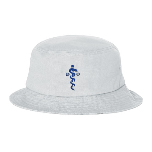  Sportsman White Bucket Hat - Medical Logo