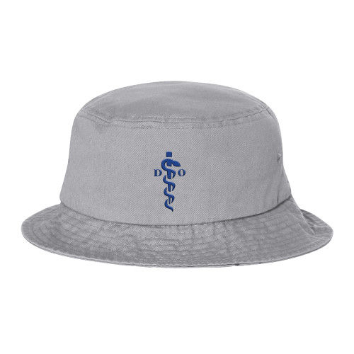  Sportsman Grey Bucket Hat - Medical Logo