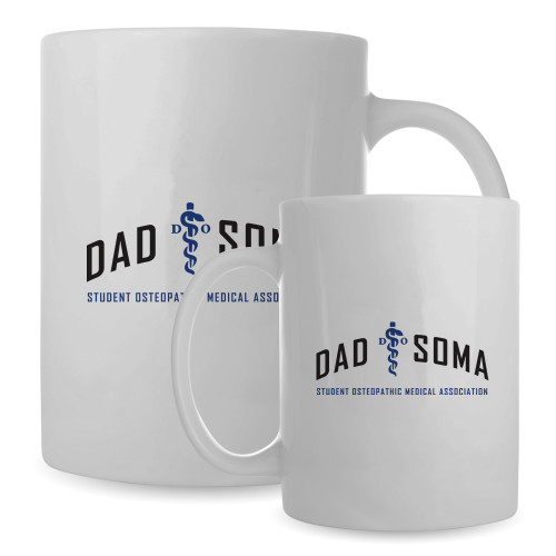  Dad Full Color White Mug 15oz - Arch Dad SOMA