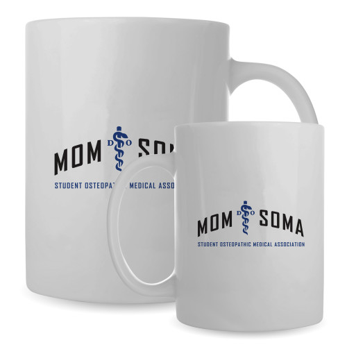  Mom Full Color White Mug 15oz - Arch Mom SOMA