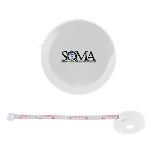  White Round Cloth 60 Inch Tape Measure - Primary Mark