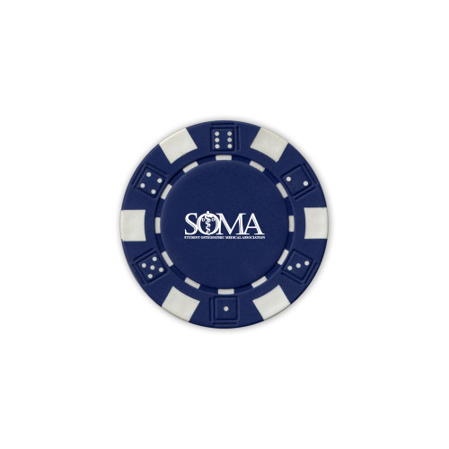  Blue Game Chip - Primary Mark