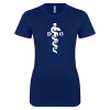 Thumbnail image for  Next Level Womens Navy Boyfriend Tee