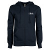 Thumbnail image for  ENZA Womens Navy Fleece Full Zip Hoodie