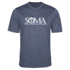 Thumbnail image for  Navy Heather Performance Contender Tee