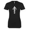 Thumbnail image for  Next Level Womens Black Boyfriend Tee