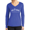 Thumbnail image for  Womens Royal Performance Long Sleeve V Neck Shirt