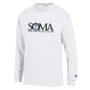 Thumbnail image for  Champion White Long Sleeve T Shirt