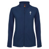 Thumbnail image for  Womens Navy Fleece Full Zip Jacket