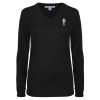 Thumbnail image for  Womens Black VNeck Sweater