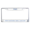Thumbnail image for  Dad Metal License Plate Frame in Chrome