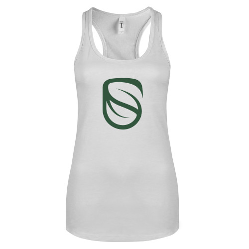  Next Level Racerback Tank White - Icon