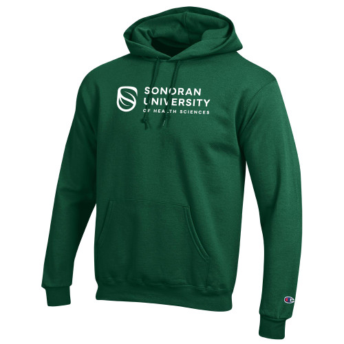  Champion Dark Green Fleece Hoodie - Sonoran Logo